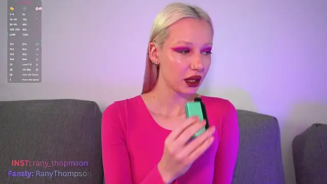 RanyThomson online show from May 25, 8:31 am