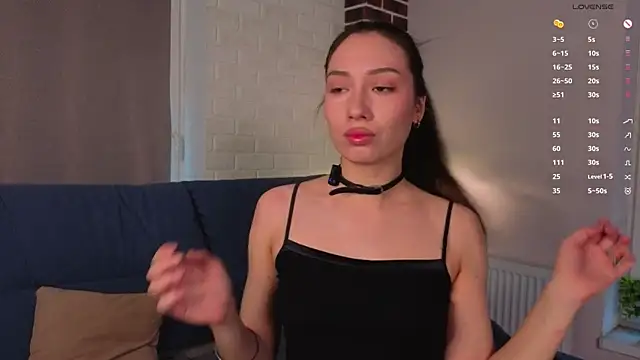 Snapshot of MissyHuf chatting on December 5, 8:34 am MissyHuf online show from December 5, 8:34 am