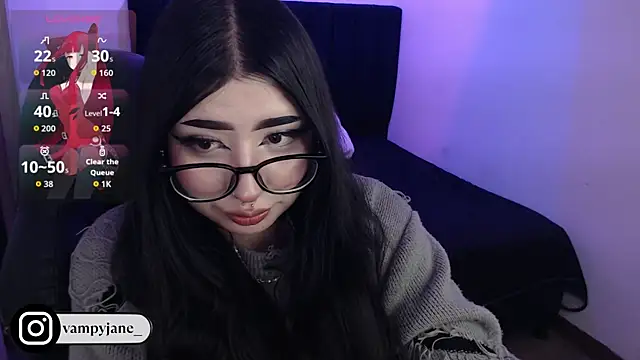 VamppyJane online show from January 10, 3:52 am