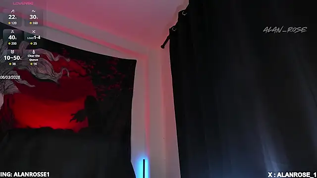 AlanRose01 online show from March 7, 12:35 pm