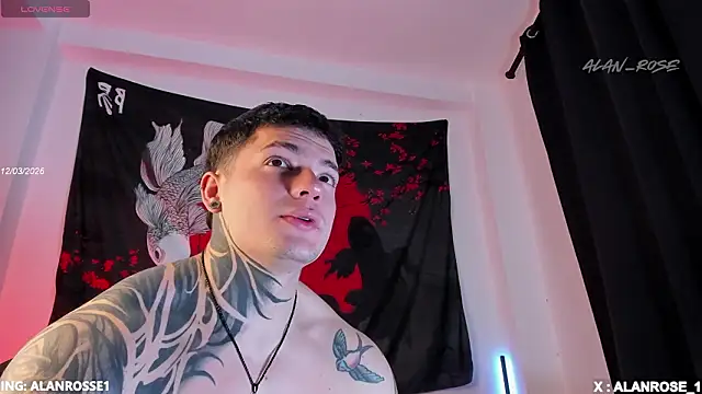 AlanRose01 online show from March 12, 2:45 pm