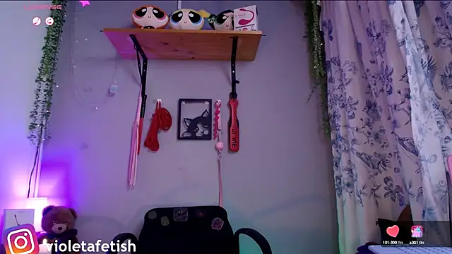 Violetafetish-dirty online show from September 25, 11:41 pm