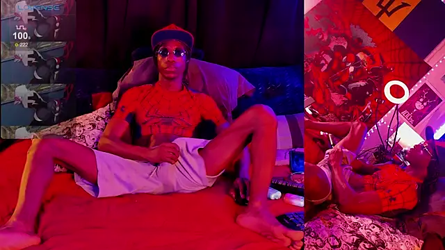 BlackLewdSpidey online show from January 19, 5:28 pm