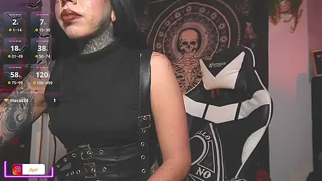 Dalia Vorhees online show from November 22, 1:48 am