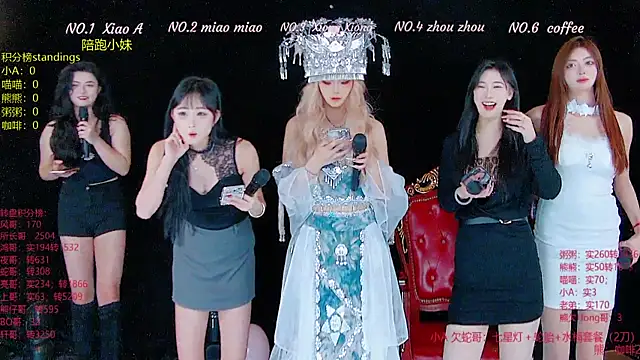 Snapshot of YB-001 chatting on December 5, 5:05 am YB-001 online show from December 5, 5:05 am