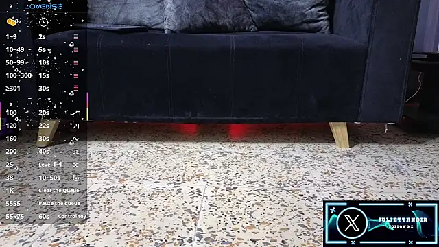 JulietteNoiir online show from November 17, 12:11 pm