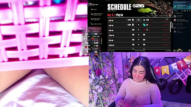 DaphneContry online show from June 30, 3:40 am