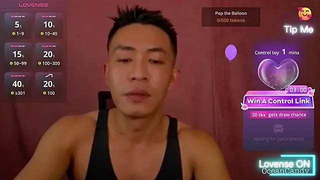 OceanCandy online show from February 14, 5:21 pm