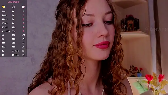 Snapshot of Alisavine chatting on July 17, 5:29 pm Alisavine online show from July 17, 5:29 pm