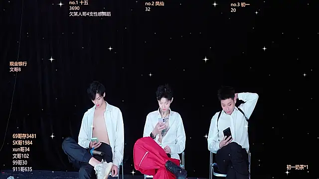 LuckyBoys666 online show from December 3, 1:53 pm