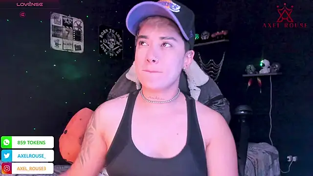 AxelRouse3 online show from November 21, 8:18 pm