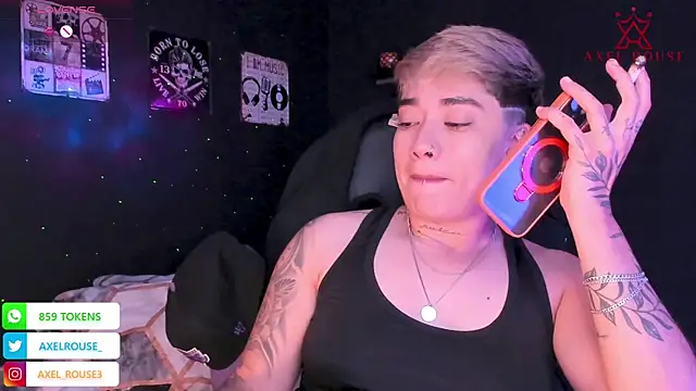 AxelRouse3 online show from November 28, 10:01 pm