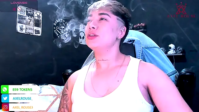 AxelRouse3 online show from December 18, 1:33 am