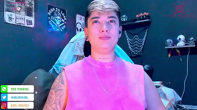 AxelRouse3 online show from January 16, 12:25 am