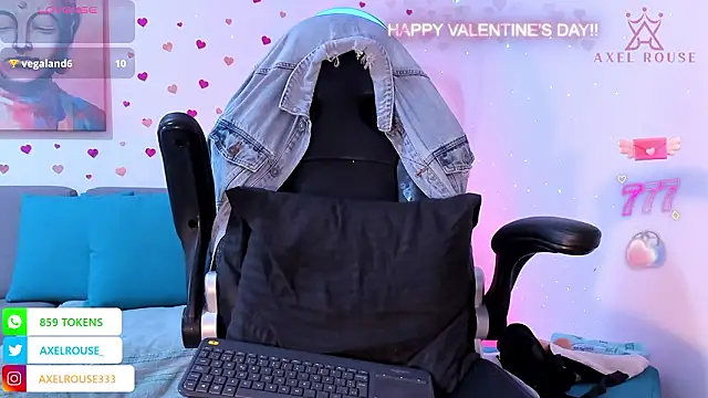 AxelRouse3 online show from February 15, 7:10 pm