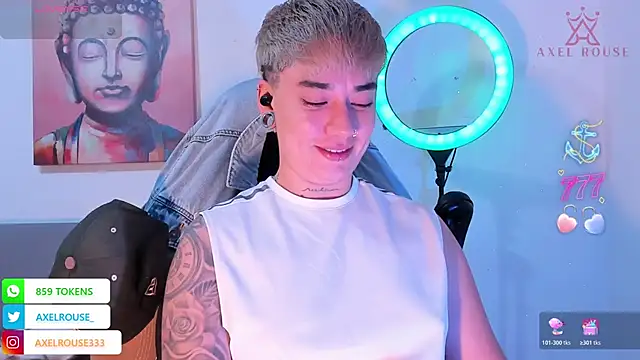 AxelRouse3 online show from February 22, 1:51 am