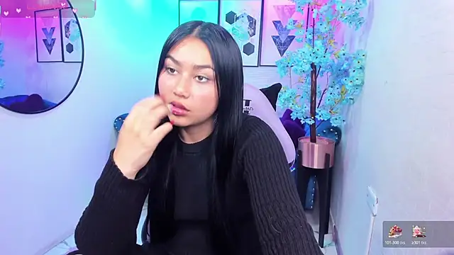 Snapshot of Carolina_cherry chatting on June 18, 12:53 pm Carolina cherry online show from June 18, 12:53 pm