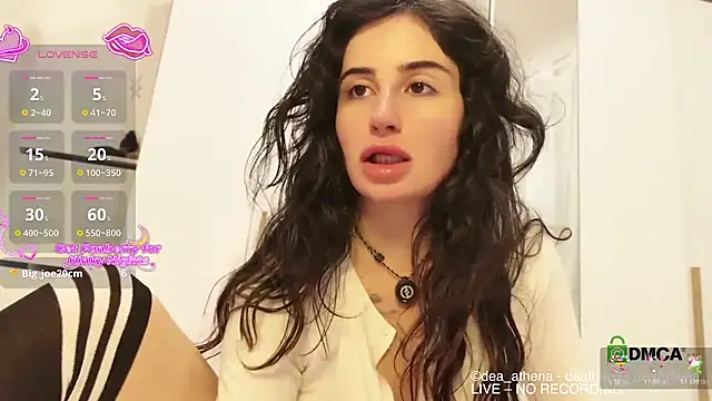 Snapshot of DeaAthena chatting on February 2, 6:28 pm DeaAthena online show from February 2, 6:28 pm