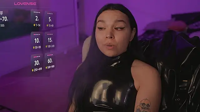 Dominatrix Alice online show from March 11, 1:55 am