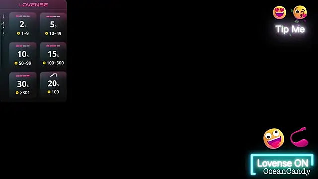 OceanCandy9 online show from January 9, 3:59 pm