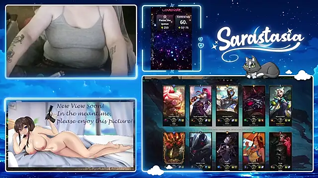 Snapshot of Sarastasia417 chatting on May 7, 2:50 am Sarastasia417 online show from May 7, 2:50 am