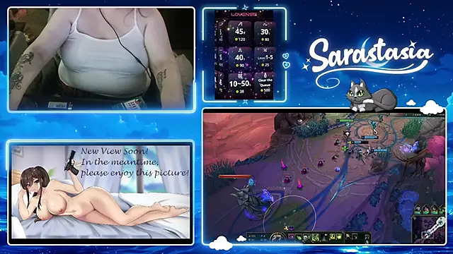Snapshot of Sarastasia417 chatting on May 10, 12:05 am Sarastasia417 online show from May 10, 12:05 am