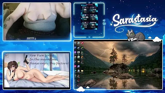 Snapshot of Sarastasia417 chatting on May 21, 2:18 am Sarastasia417 online show from May 21, 2:18 am