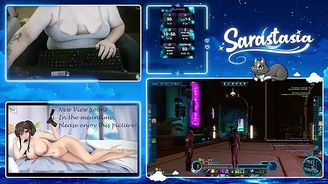 Snapshot of Sarastasia417 chatting on May 21, 2:35 pm Sarastasia417 online show from May 21, 2:35 pm