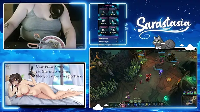 Snapshot of Sarastasia417 chatting on June 5, 2:18 am Sarastasia417 online show from June 5, 2:18 am