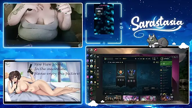 Snapshot of Sarastasia417 chatting on June 5, 12:00 pm Sarastasia417 online show from June 5, 12:00 pm