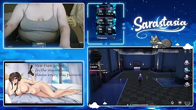 Snapshot of Sarastasia417 chatting on June 11, 2:33 am Sarastasia417 online show from June 11, 2:33 am