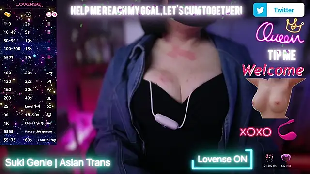 asiantransgirlsuki online show from January 7, 1:24 pm