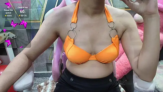 Snapshot of NymphoIsLive chatting on July 29, 1:20 pm NymphoIsLive online show from July 29, 1:20 pm