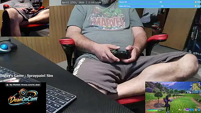 DeanonCam online show from April 27, 7:12 pm