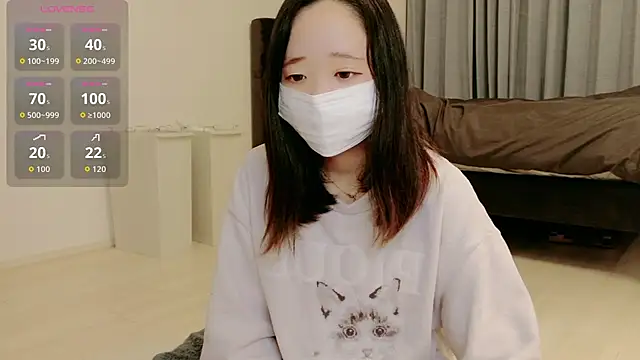 Rina chan 0x online show from April 14, 1:17 pm
