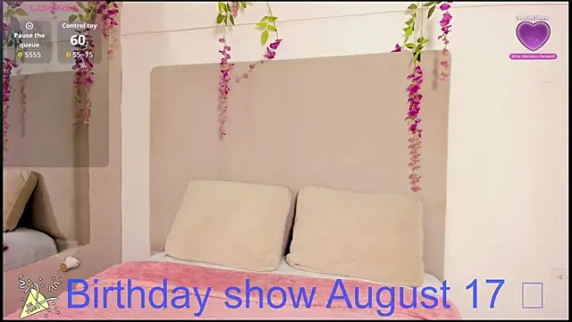 chloe peach  online show from July 24, 1:20 pm