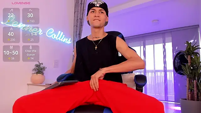 Snapshot of LennerCollins_ chatting on April 18, 12:09 pm LennerCollins online show from April 18, 12:09 pm