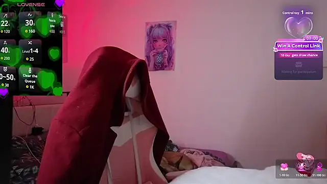 lunatigre4 online show from February 14, 7:54 pm