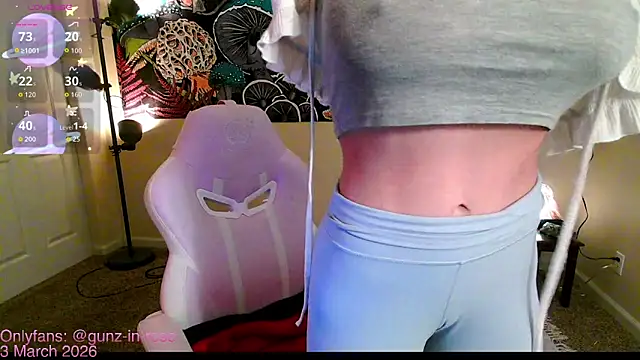 gunzinrose online show from March 3, 3:18 pm