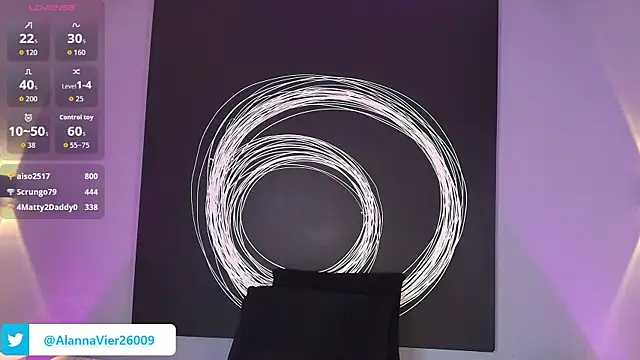 AlannaViera online show from April 30, 10:58 pm