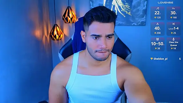 AndresRodriguez1 online show from May 3, 12:33 pm