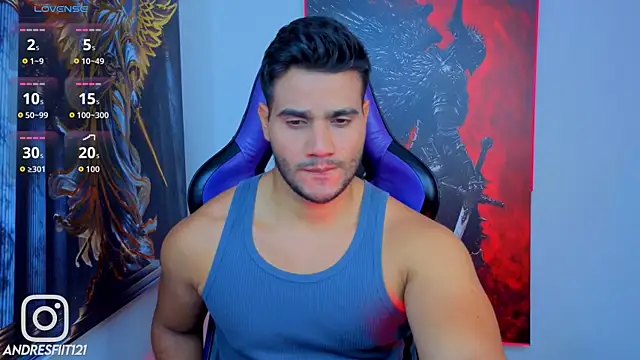 AndresRodriguez1 online show from July 8, 1:43 am