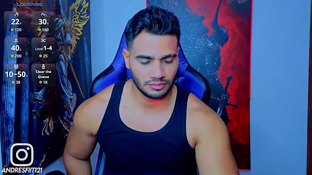 AndresRodriguez1 online show from July 28, 12:34 pm