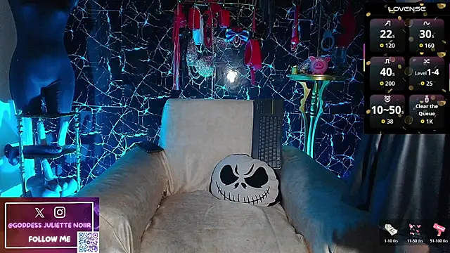 GoddessJulietteNoiir online show from April 23, 10:58 am