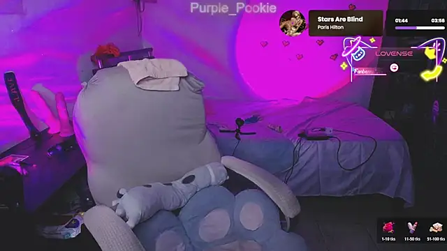 Purple-Pookiee online show from June 9, 5:08 am