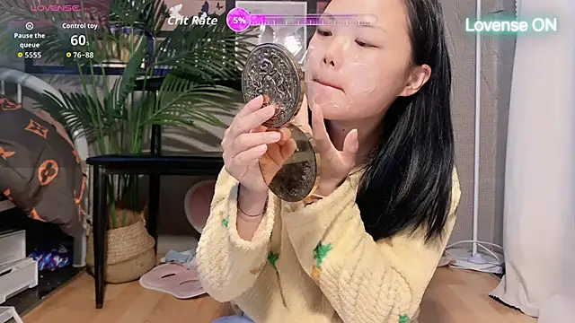xiaosu22 online show from April 24, 1:41 am