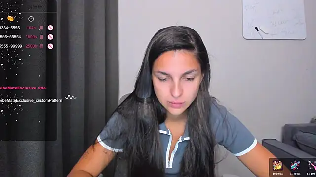 Snapshot of AngelGabe chatting on July 7, 8:35 pm AngelGabe online show from July 7, 8:35 pm