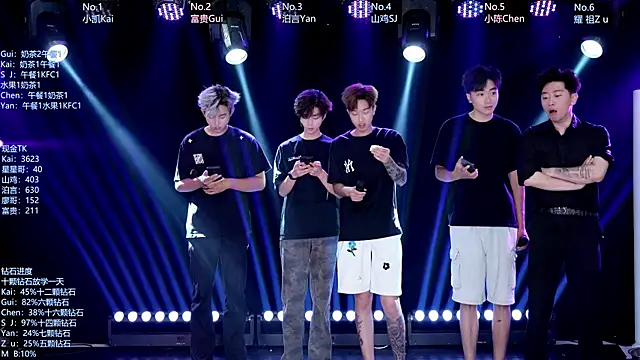 AOA-boy online show from June 14, 7:10 am