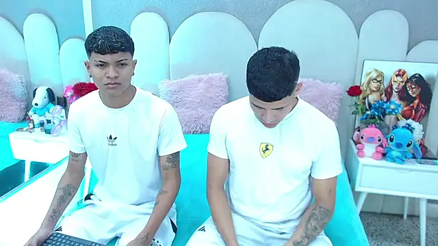 party duo boys online show from March 25, 2:17 am