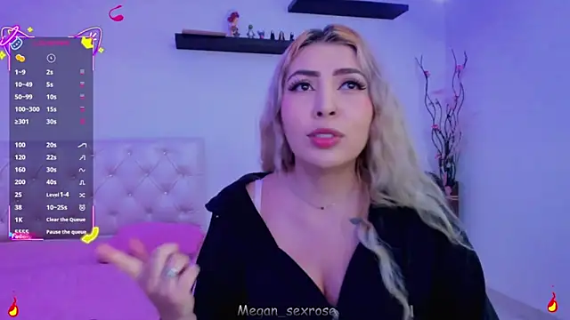 Megan sexrosse online show from May 4, 3:02 am